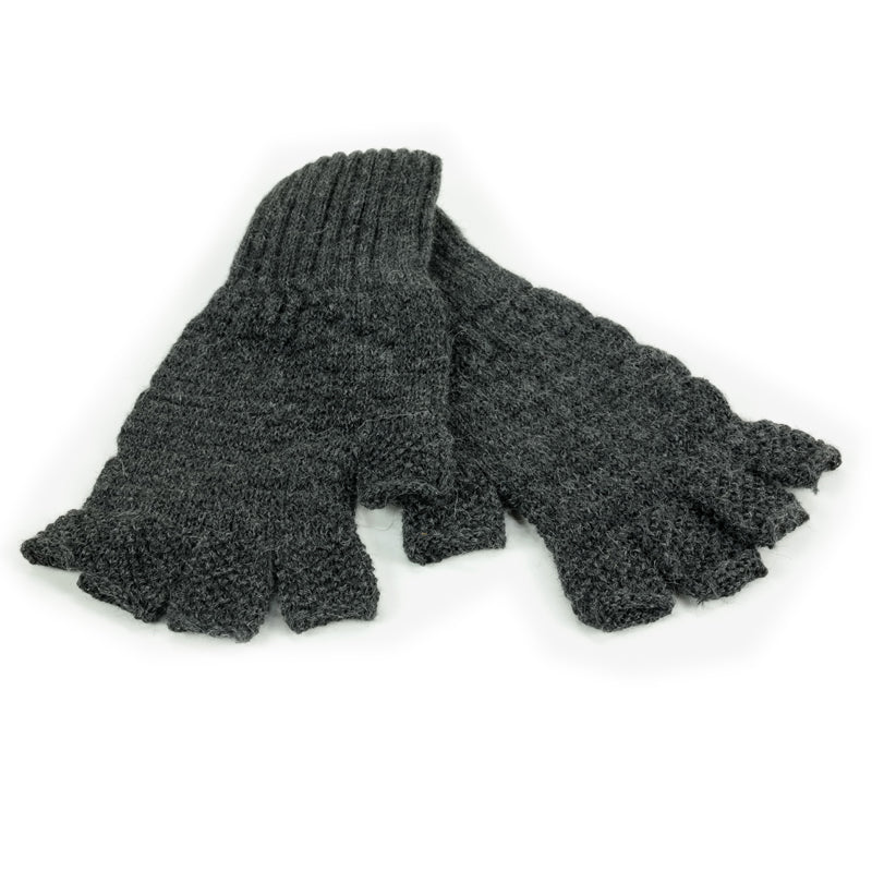 handschuhe wolle ohne finger Alpakahandschuhe ohne Finger