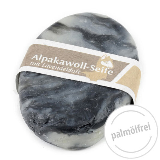 Alpakawollseife Lavendel 35g